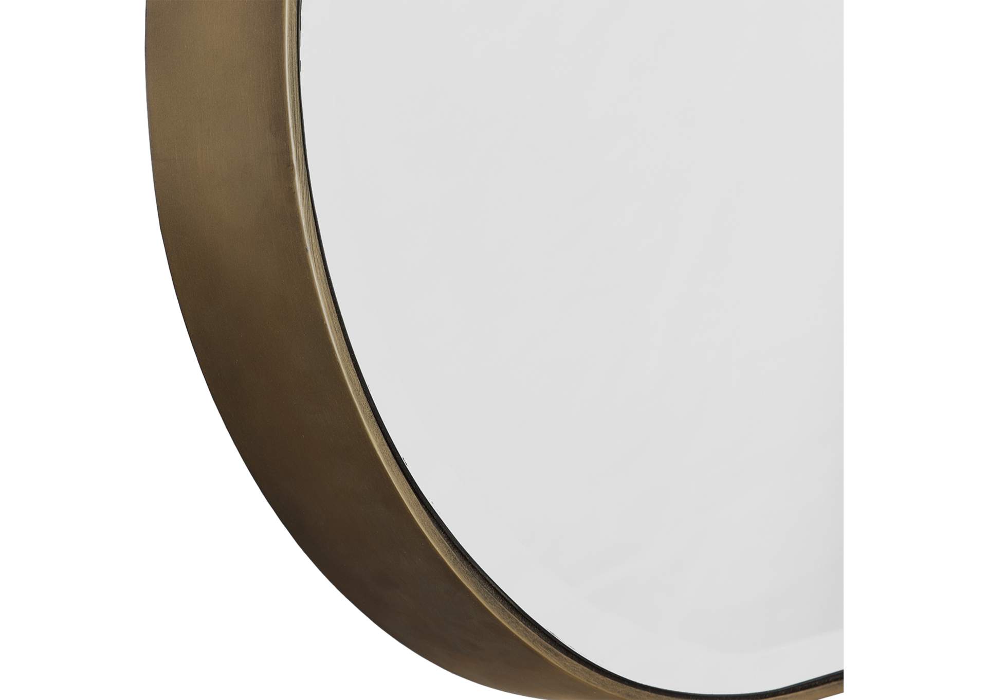 Uttermost Lago Oval Gold Mirror