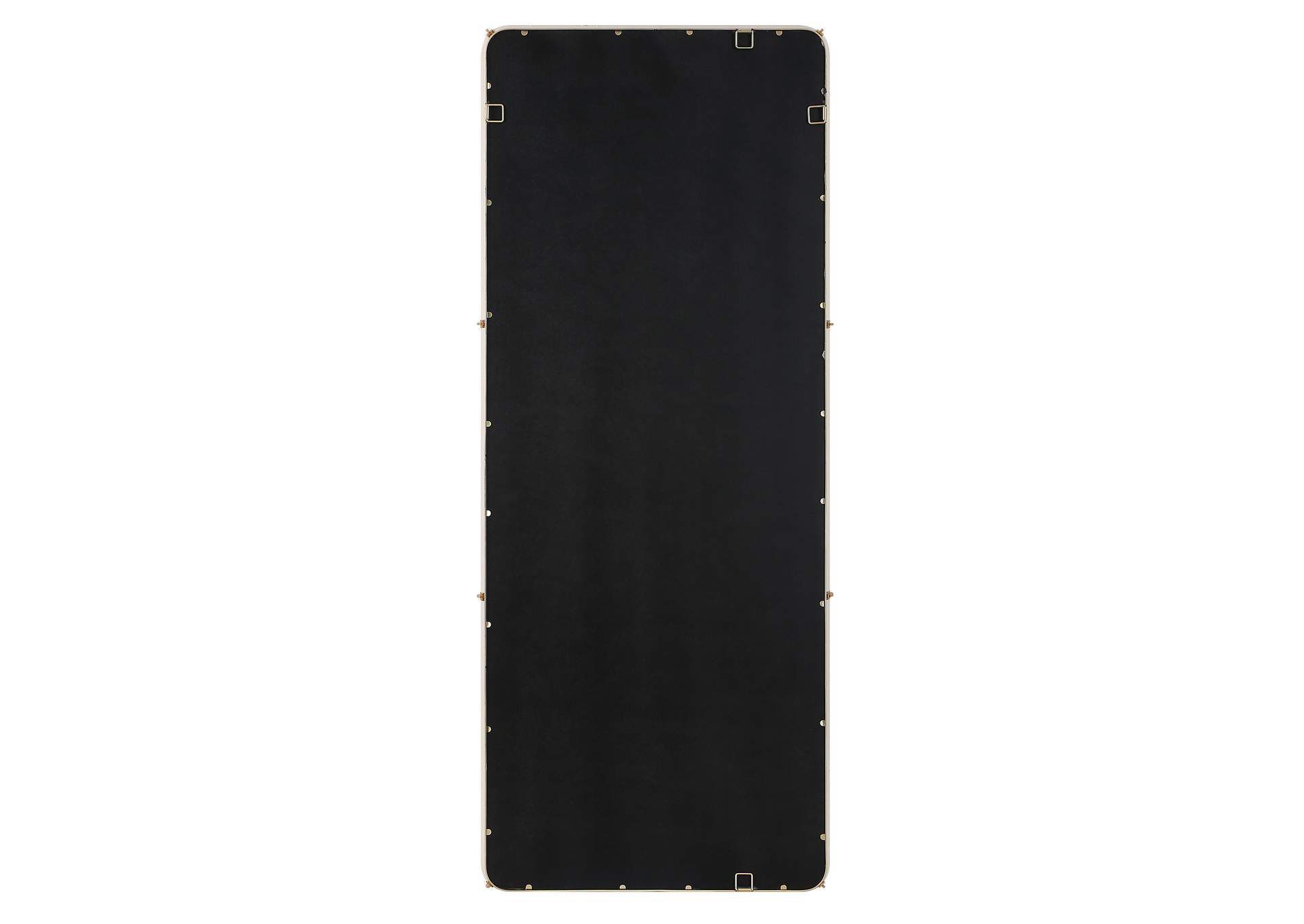 Uttermost Cyprus White Dressing Mirror