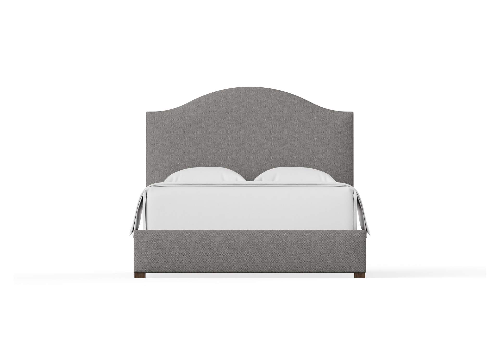 Choices Emily Queen Upholstered Bed - Mocha image 1