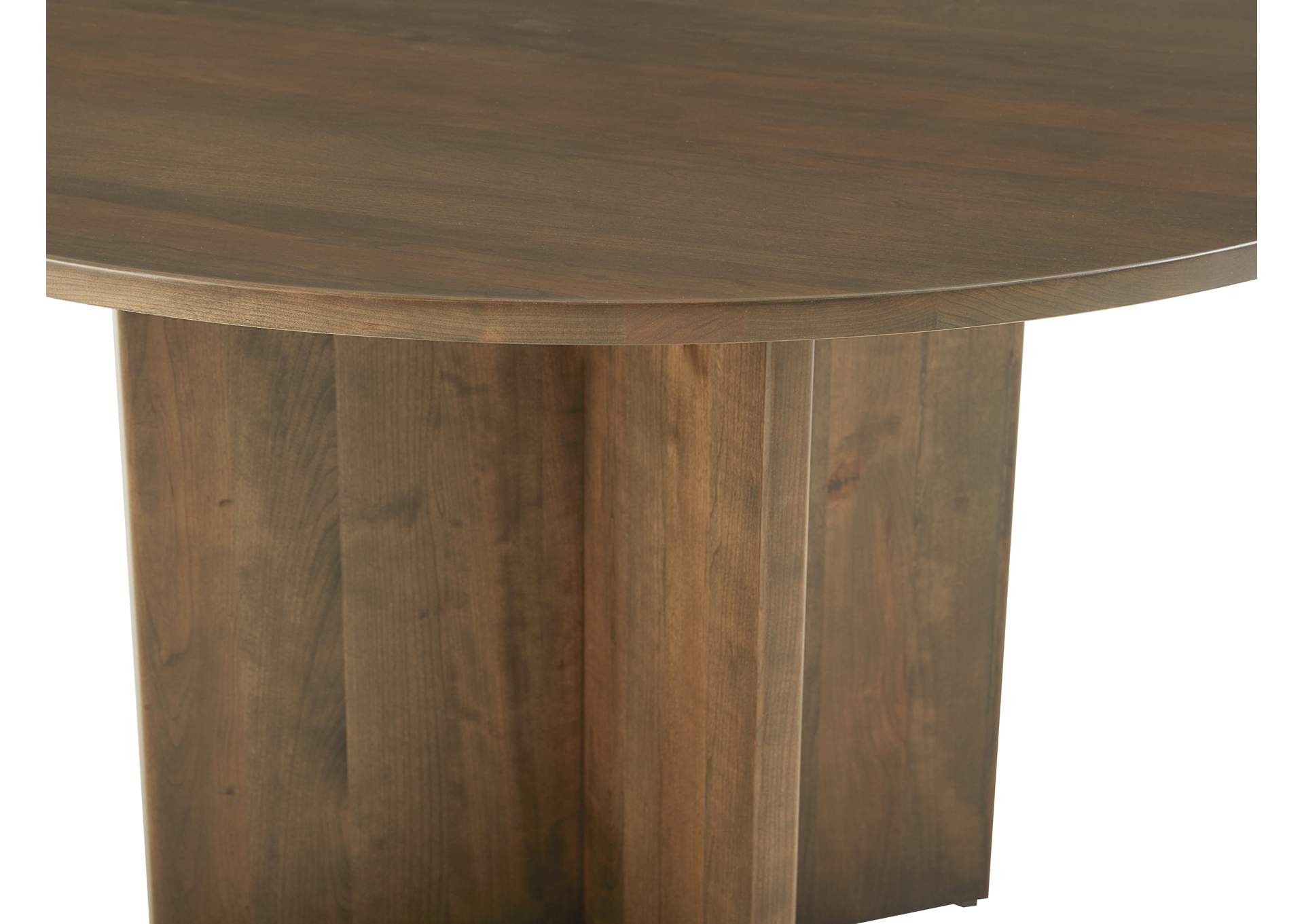 Crafted Cherry Dining - Medium Wooden Pedestal For 48