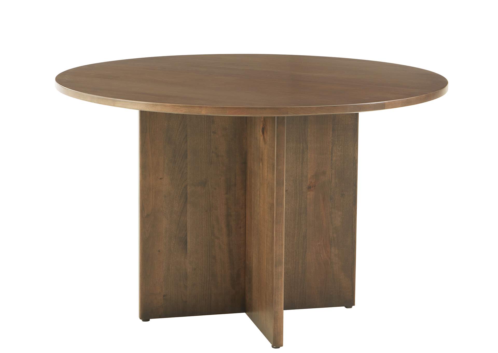 Crafted Cherry Dining - Medium Wooden Pedestal For 48