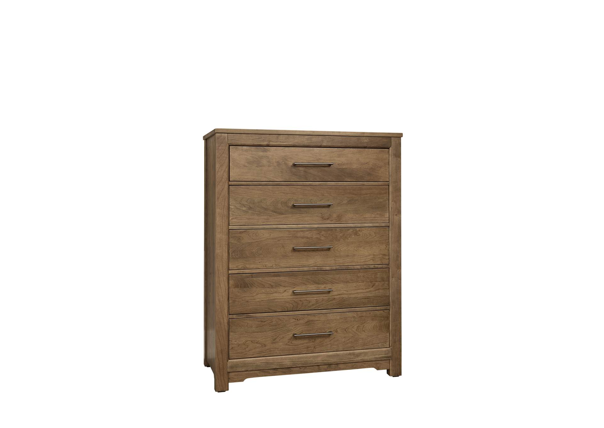 Crafted Cherry-Medium Chest - 5 Drawer