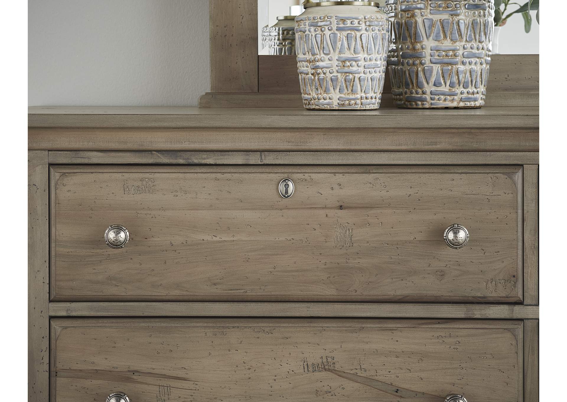 157 - Carlisle-Natural Grey Dresser 