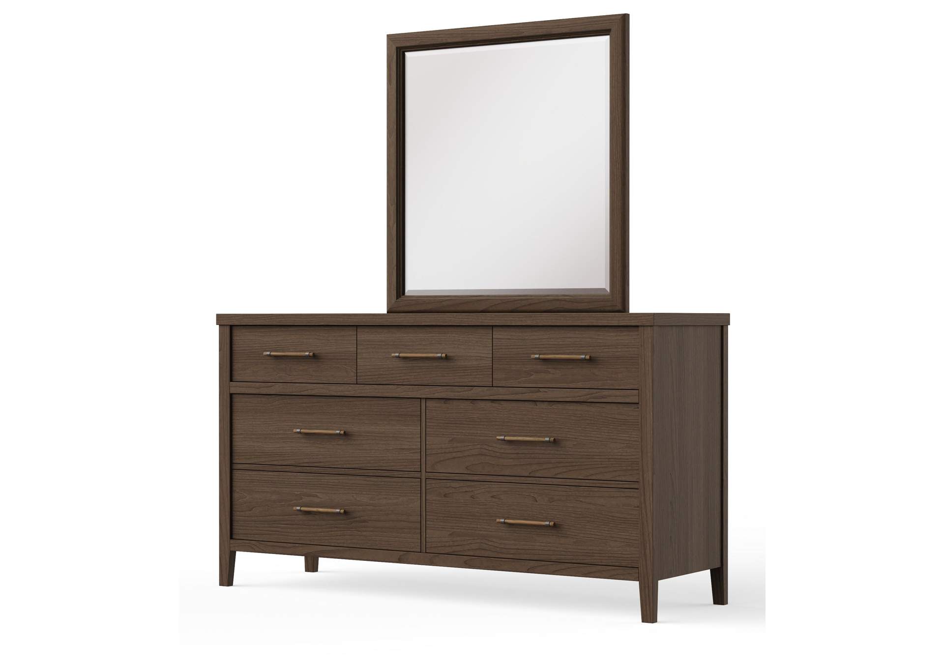 Pure Maple-Maple Syrup Dresser - 7 Drawer image 1