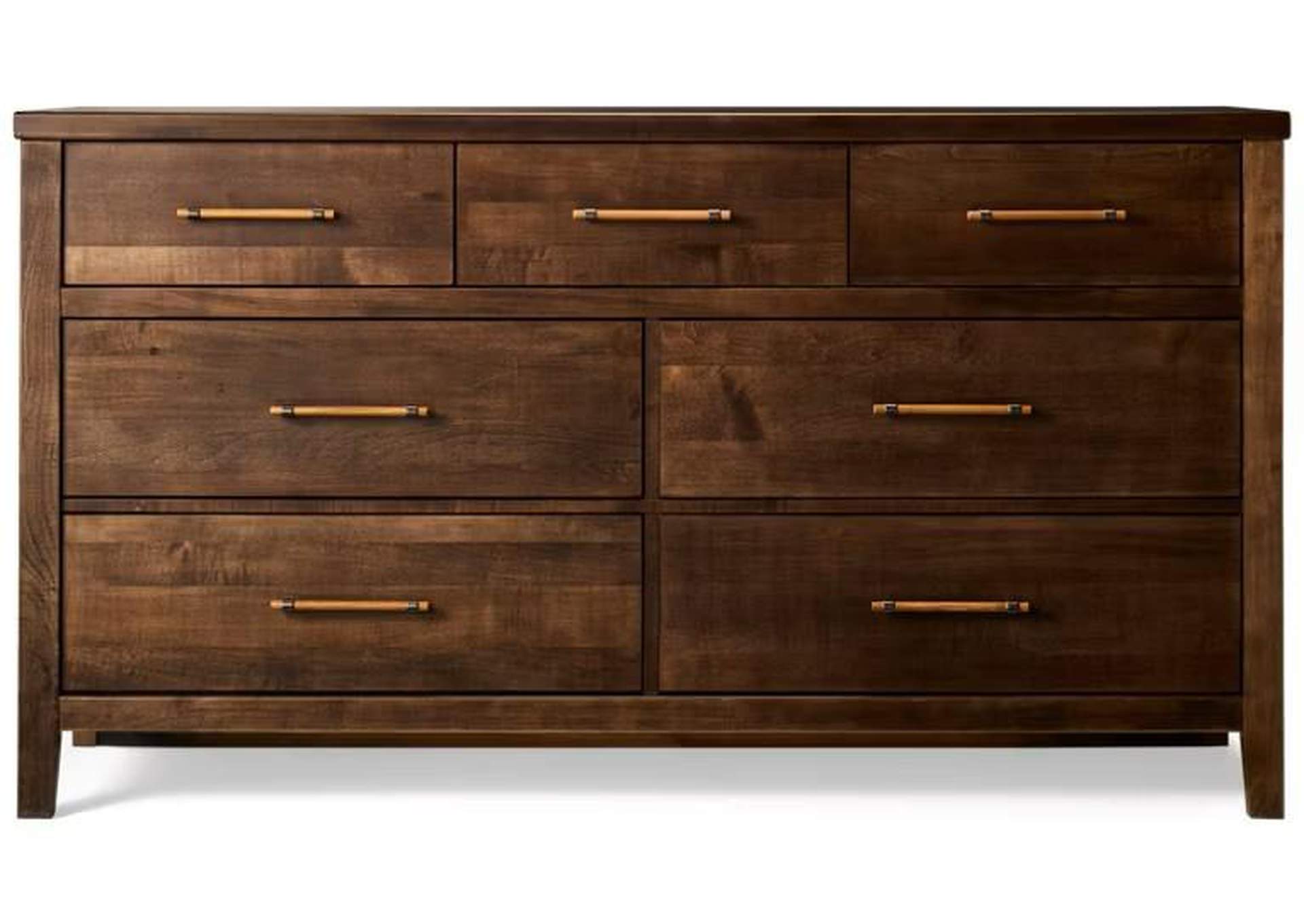 Pure Maple-Maple Syrup Dresser - 7 Drawer image 1