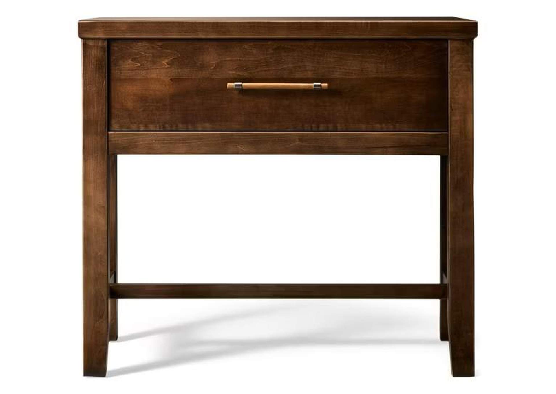 Pure Maple-Maple Syrup Bedside Table - 1 Drawer image 1