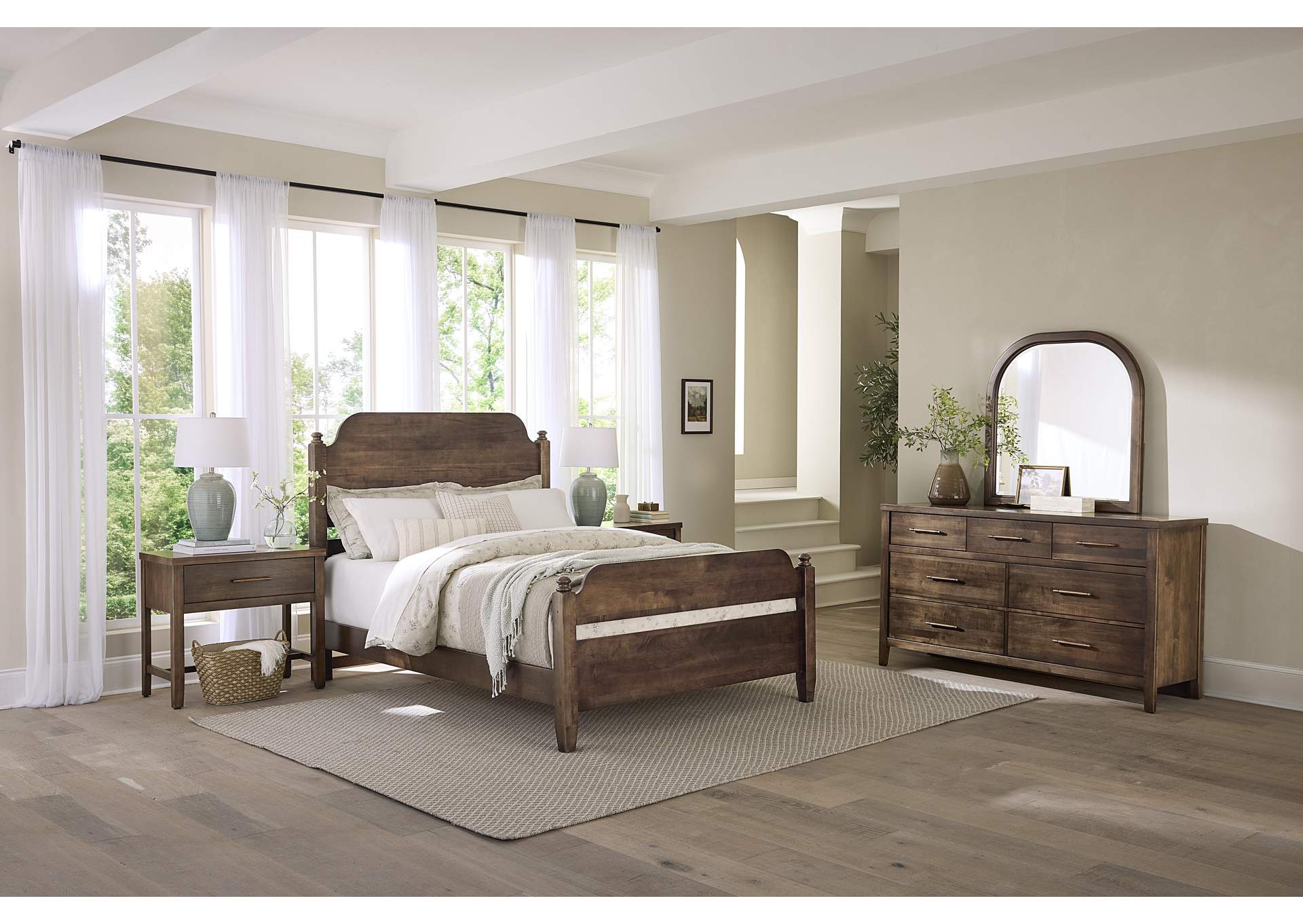 Pure Maple-Maple Syrup Dresser - 7 Drawer image 4