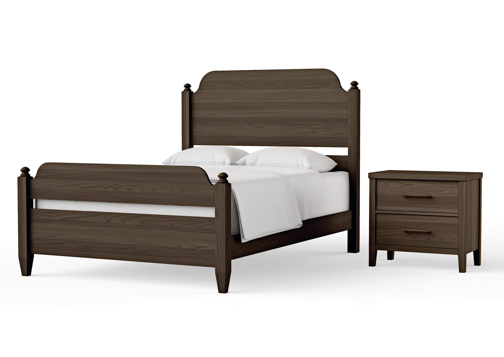 Pure Maple-Maple Syrup King Poster Bed image 1