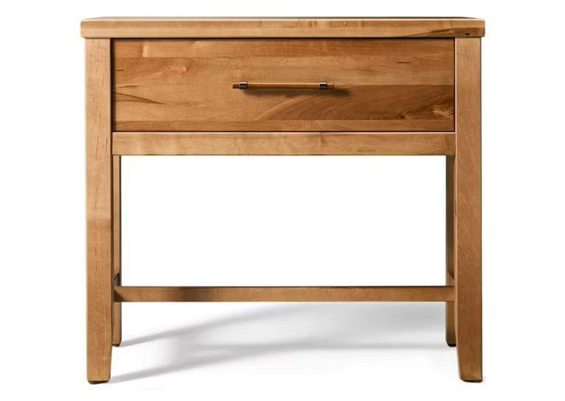 Pure Maple-Natural Maple Bedside Table - 1 Drawer image 1