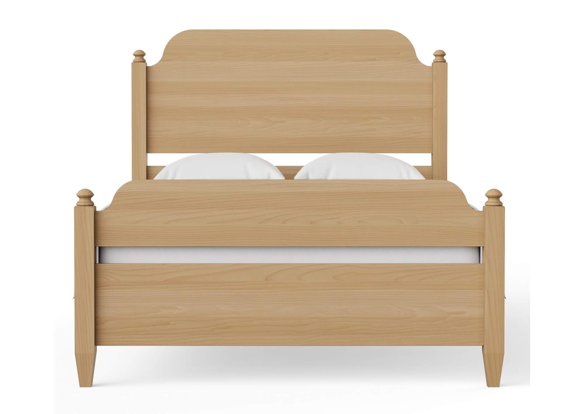 Pure Maple-Natural Maple King Poster Bed image 3