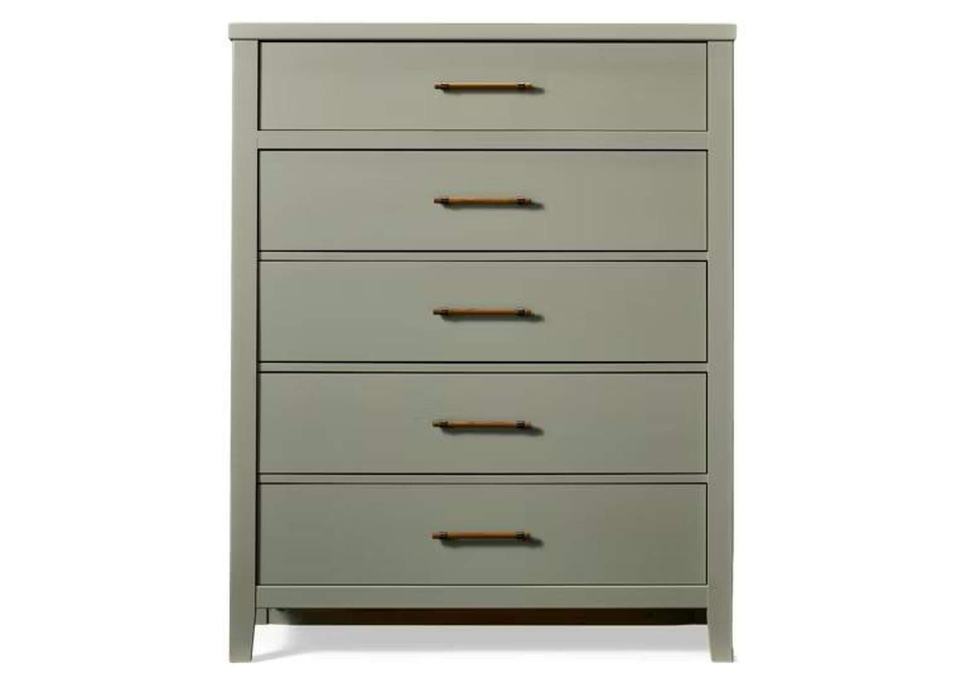 Pure Maple-Sage Chest - 5 Drawer image 1