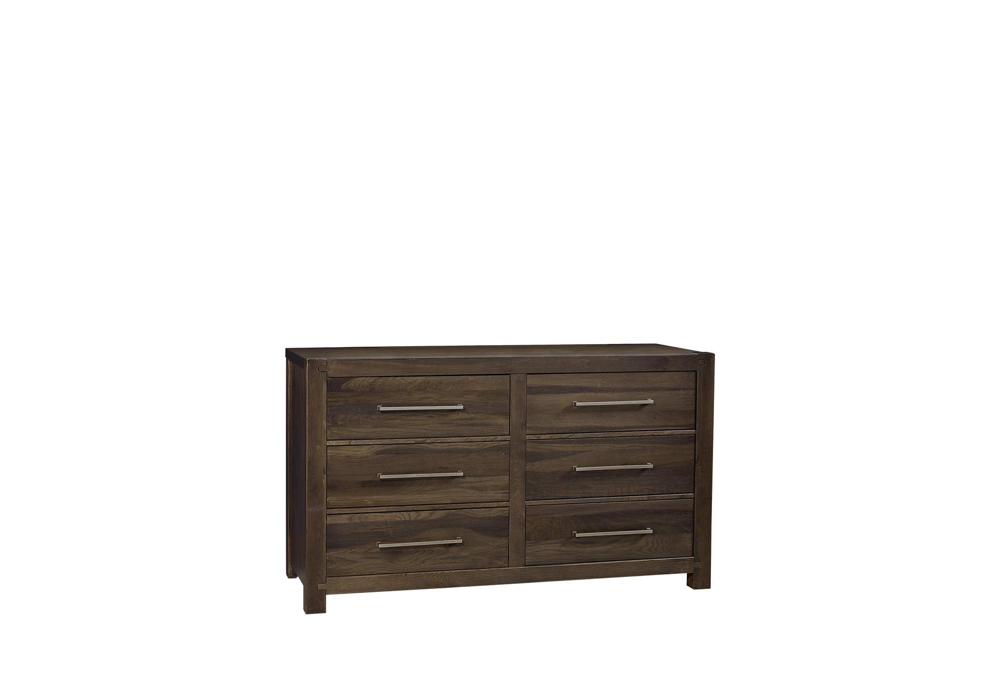 Joinery-Espresso Oak Dresser - 6 Drawer image 1