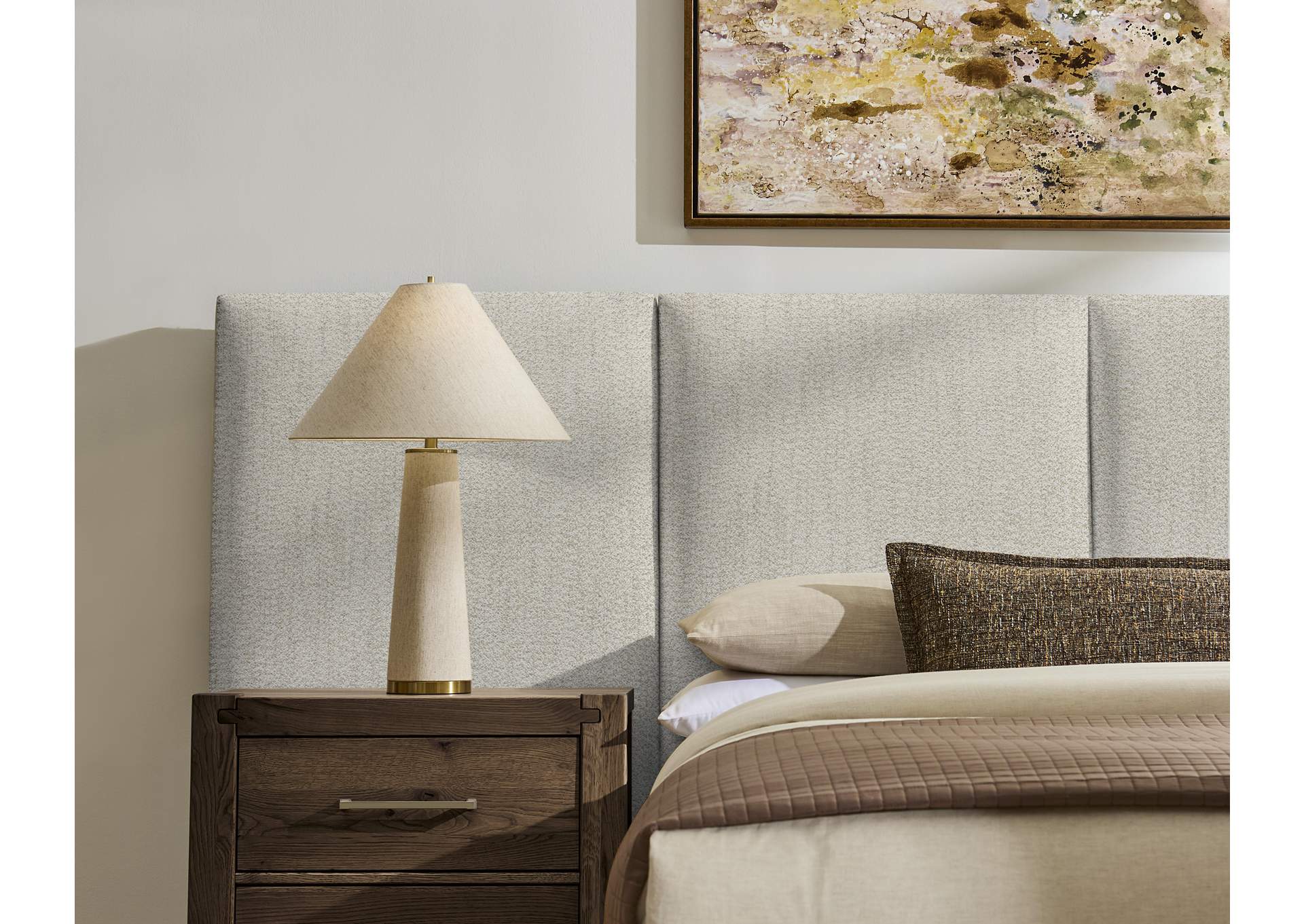 Joinery-Espresso Oak Queen Upholstery Bed-Labradoodle image 4