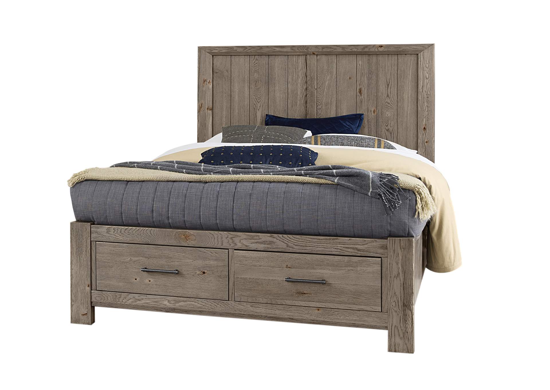 Yellowstone - Dapple Grey Queen Yellowstone Storage Bed