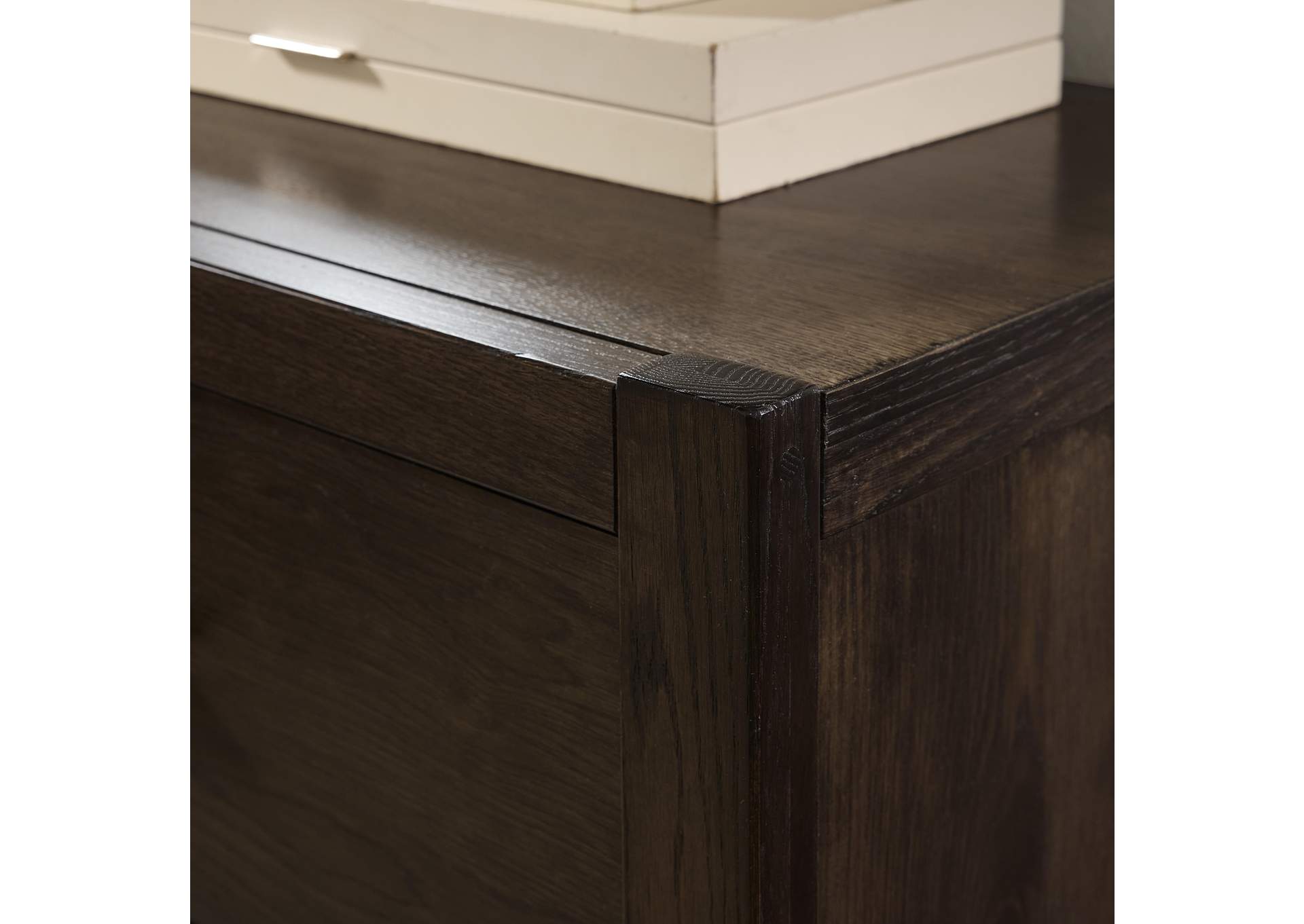 Lodge & Loft-Dark Oak Dresser - 6 Drawer image 7