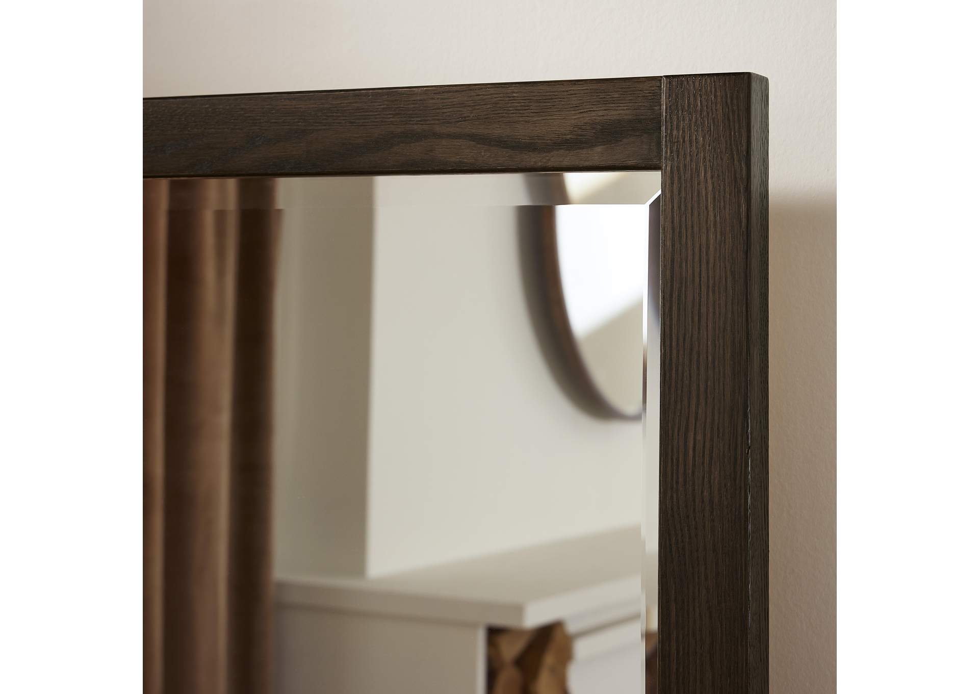 Lodge & Loft-Dark Oak Landscape Mirror image 6