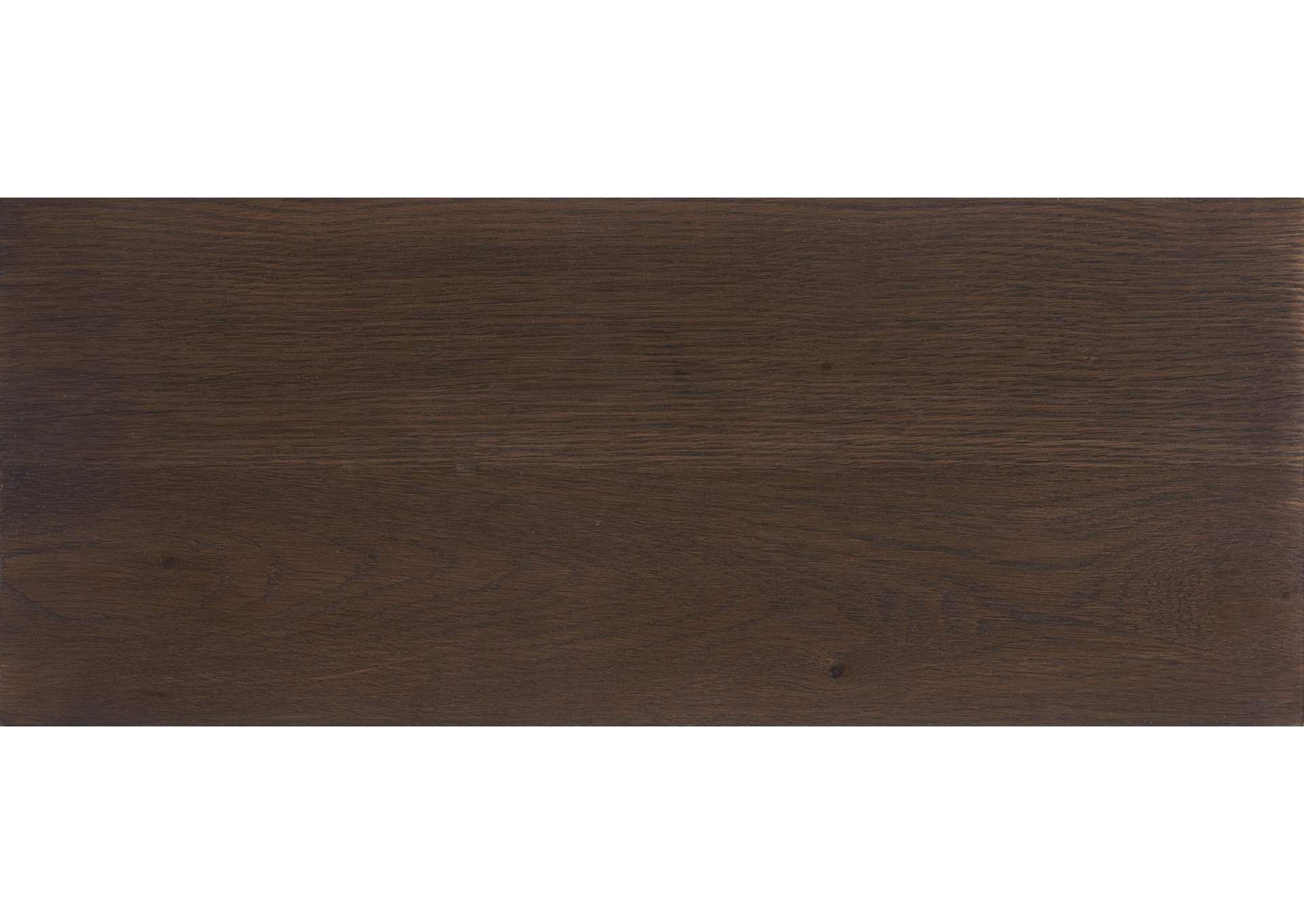 Lodge & Loft-Dark Oak Cal King Upholstery Bed - Ivory Cream image 5