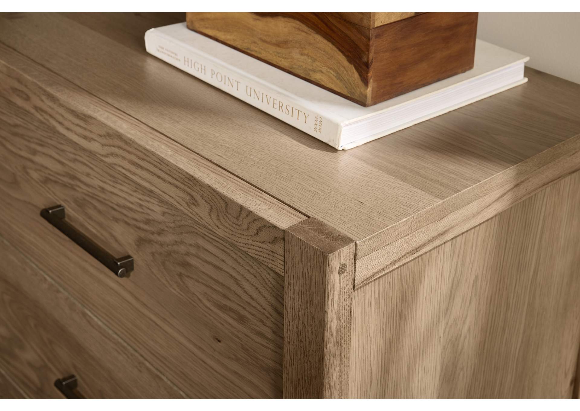 Lodge & Loft-Blond Oak Dresser - 6 Drawer image 10