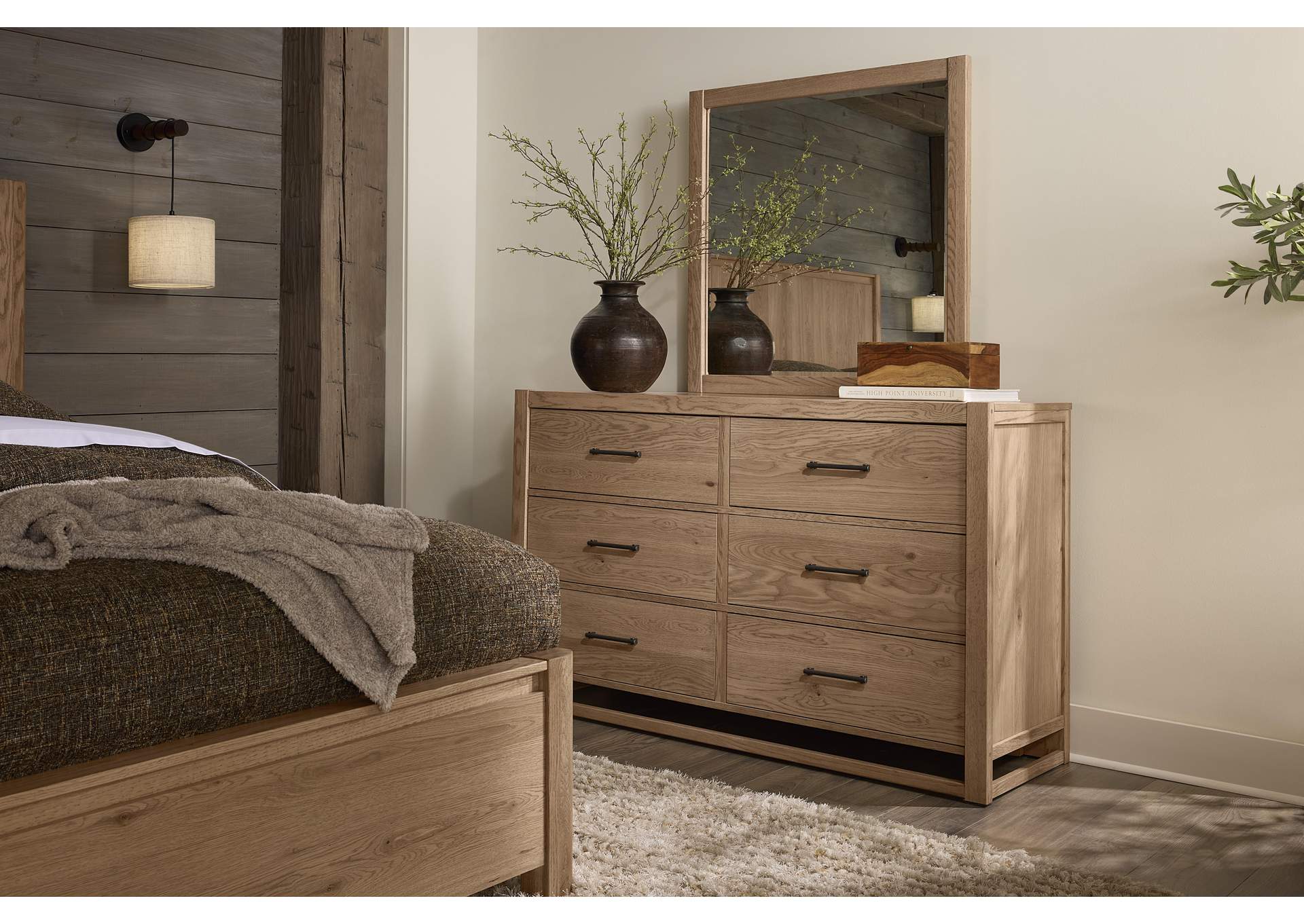 Lodge & Loft-Blond Oak Landscape Mirror image 7