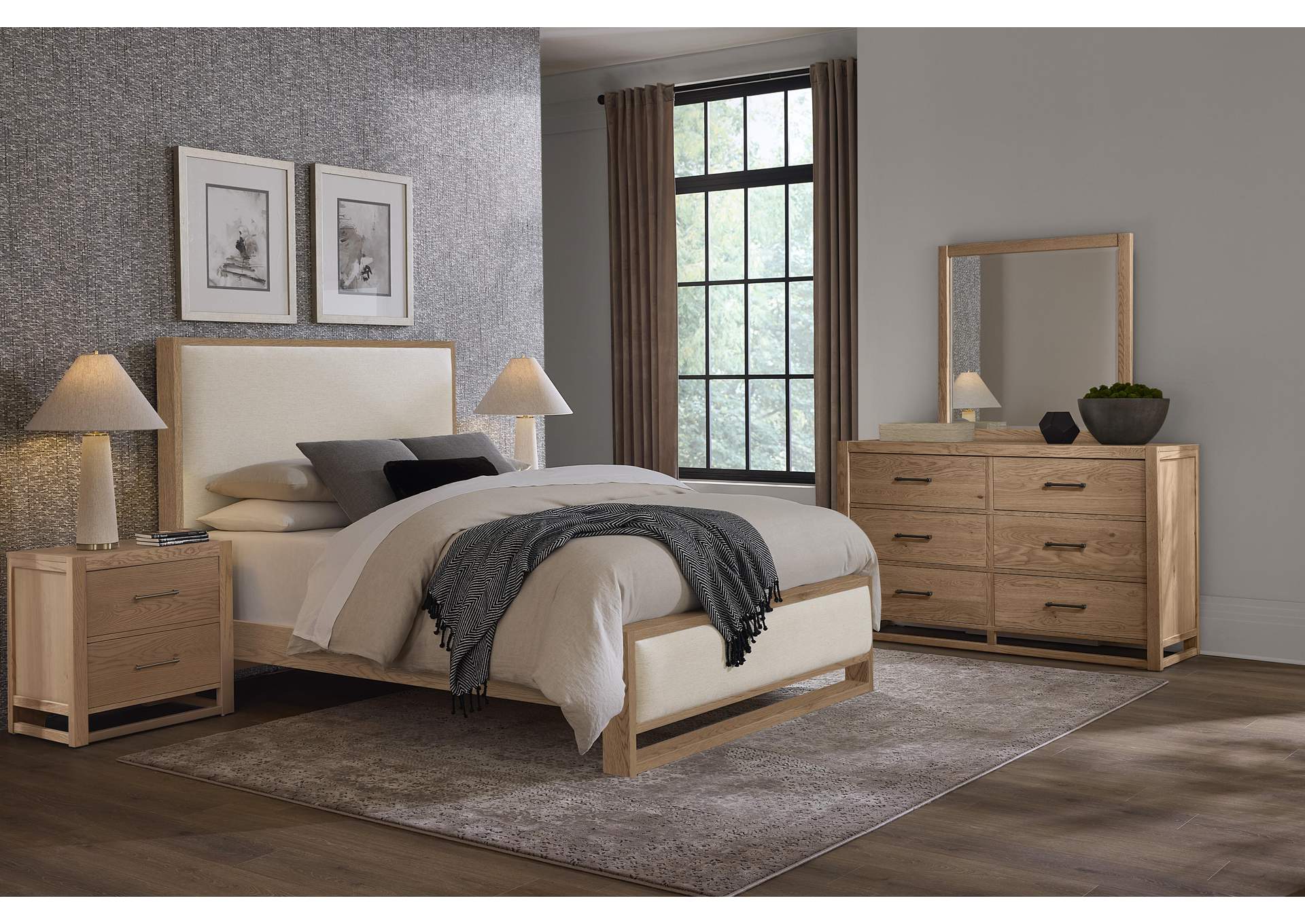 Lodge & Loft-Blond Oak Landscape Mirror image 10