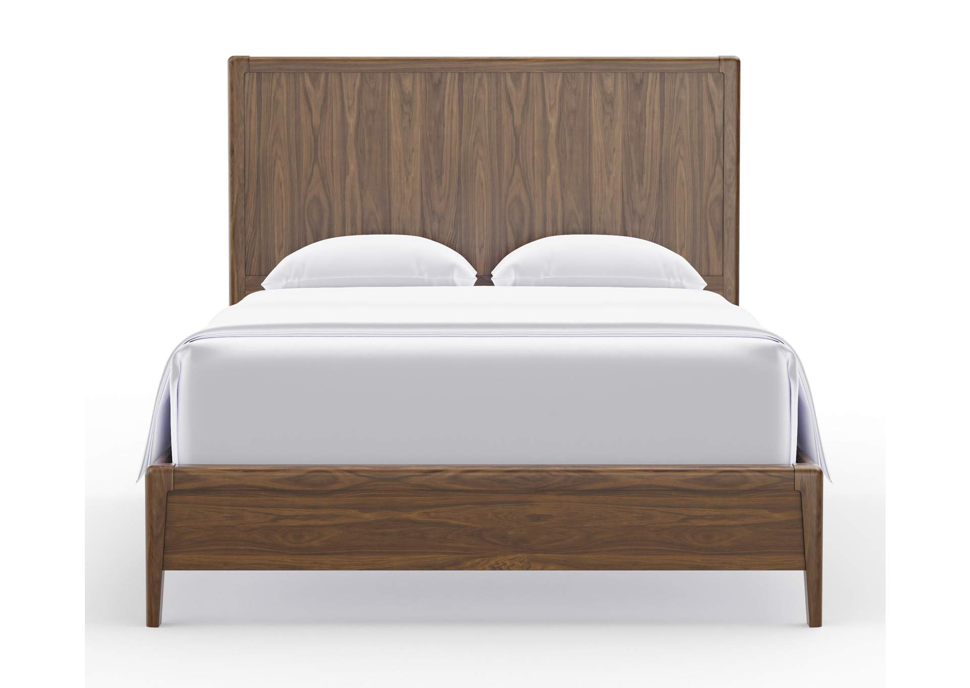 Nordhaven-Nordic Walnut King Panel Bed image 1