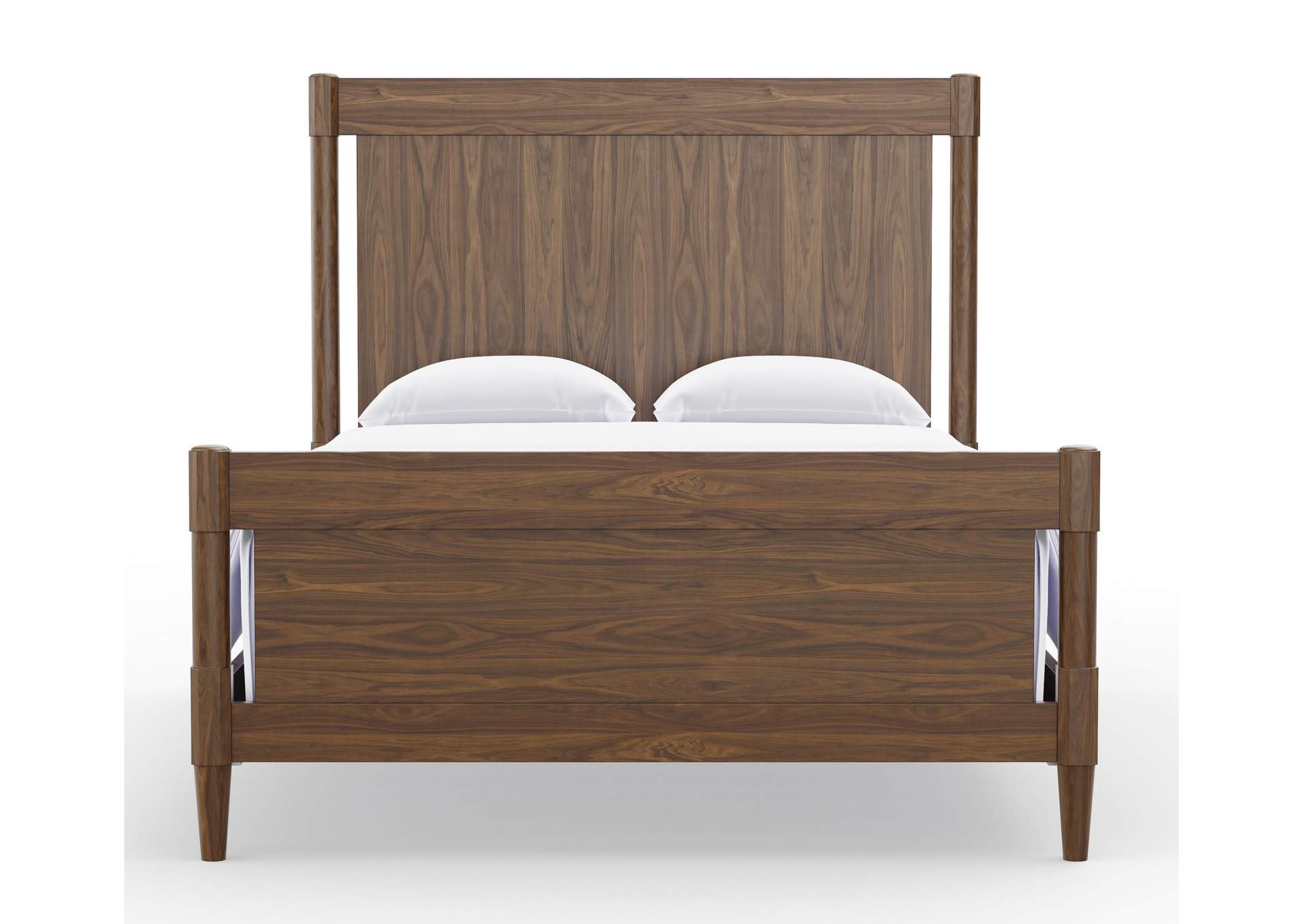 Nordhaven-Nordic Walnut Queen Poster Bed image 1