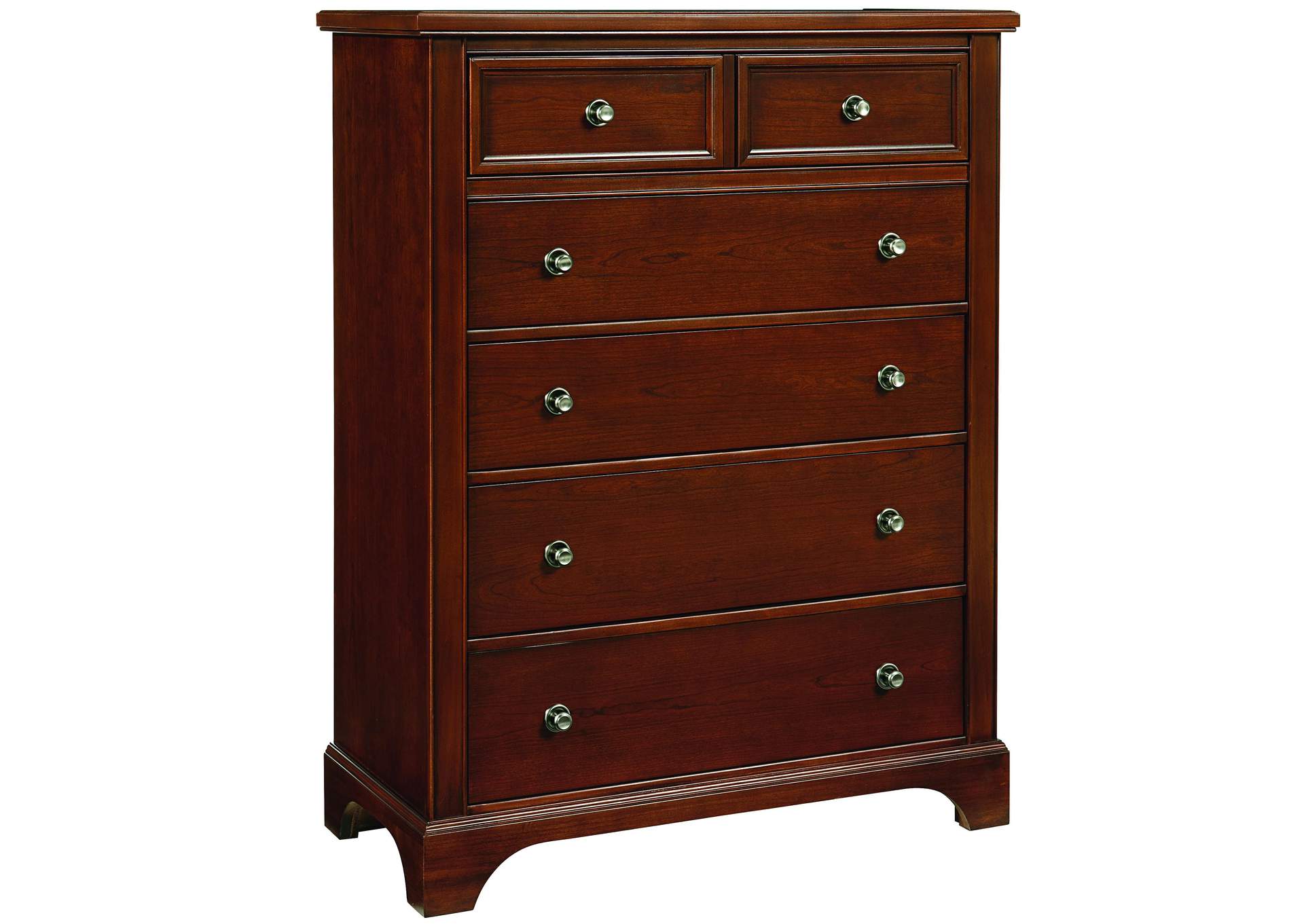Jamestown Oak-Bleached Chest - 5 Drawer image 1