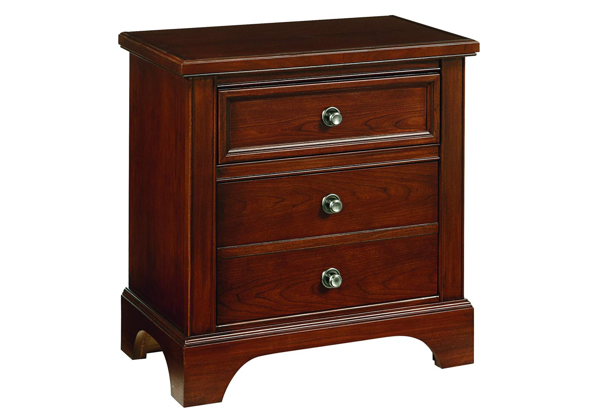 Jamestown Oak-Bleached Night Stand - 2 Drawer