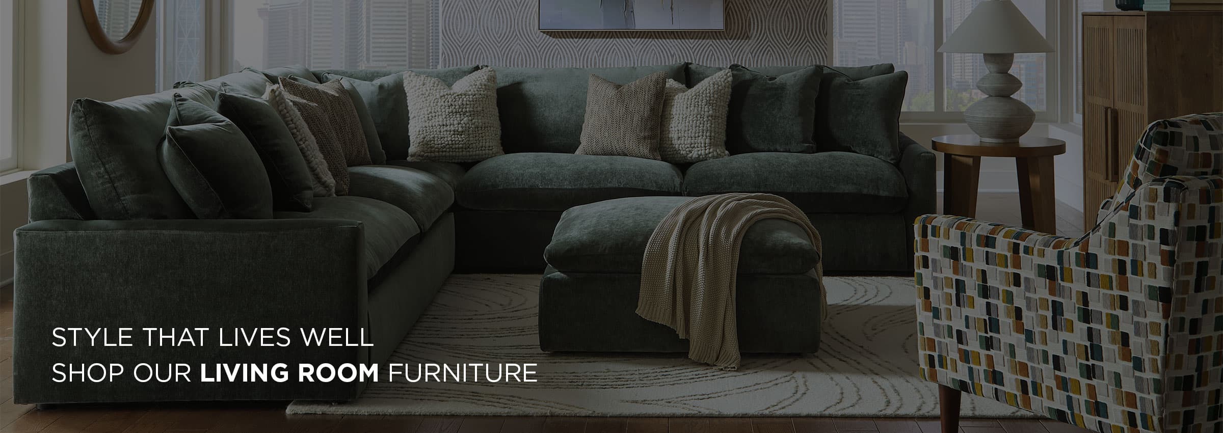 Shop Our Living Room Furniture 
