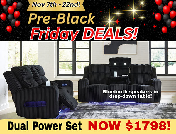 Pre-Black Friday Deals - Now Thru 11/2