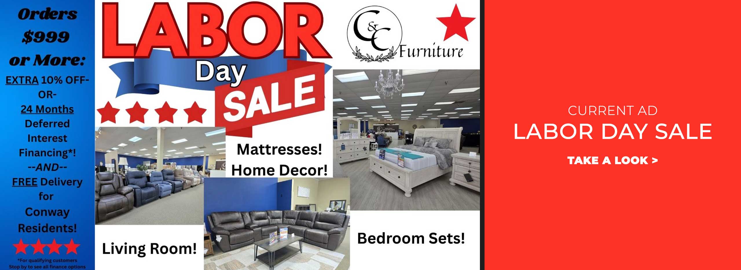 Labor Day Sale - View Our Current Ad