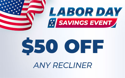 Save on Recliners this Labor Day!