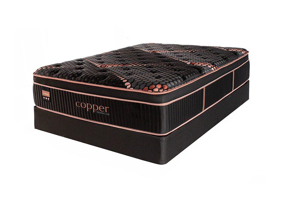 Copper Plush Hybrid Euro Top - Full Mattress image 1