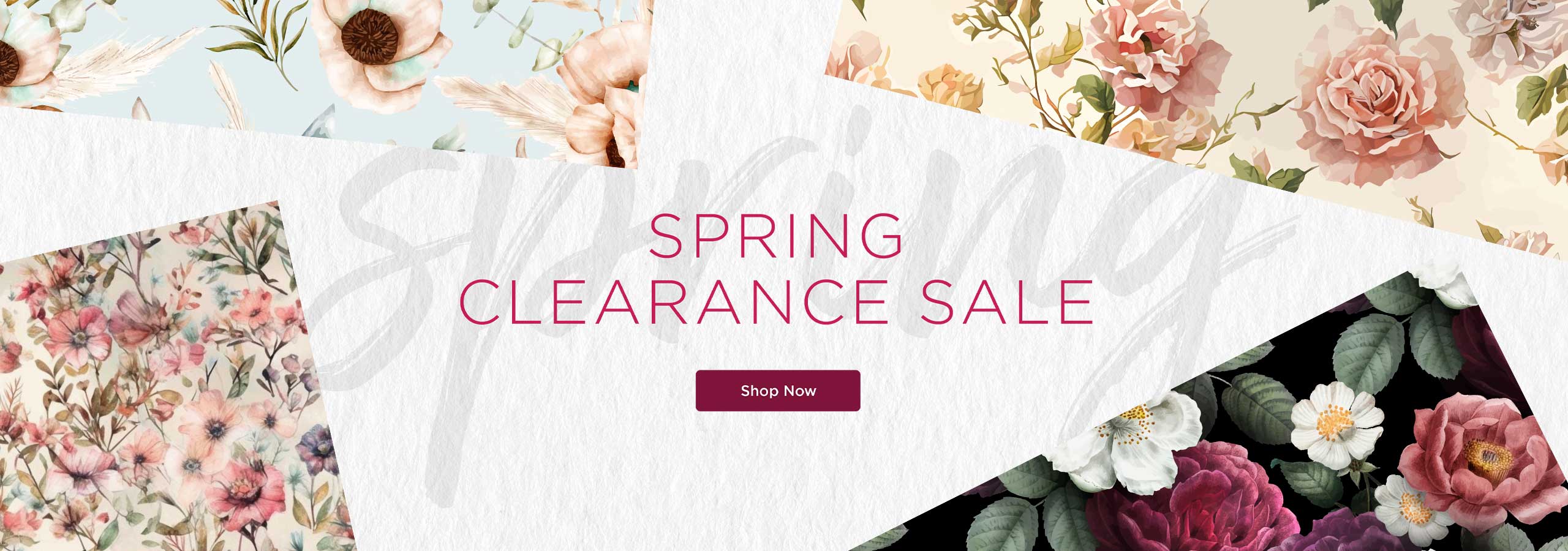 Spring Clearance Sale