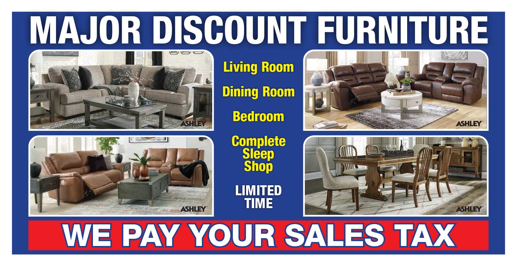 Major Discount Furniture - Current Ad Page 1
