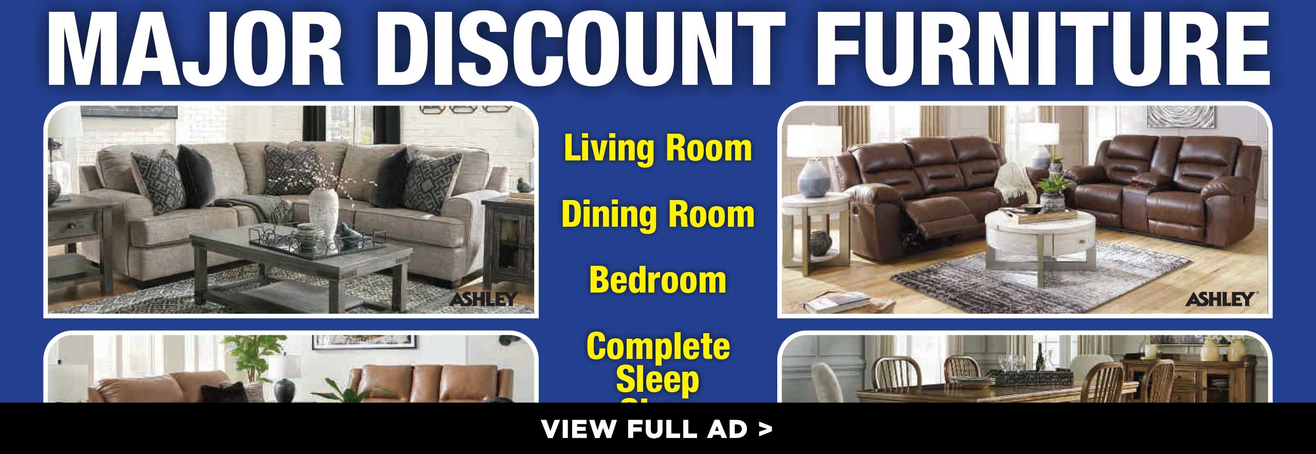 View Our Full Ad - Click Here
