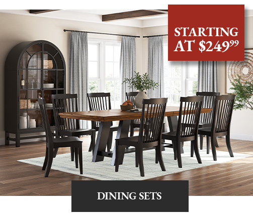 Dining Set Starting at $249.99 - Shop Now
