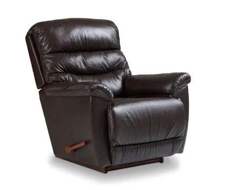 Lazboy 10-502 Rocker Recliner LB1728-78 Leather Brown image 1