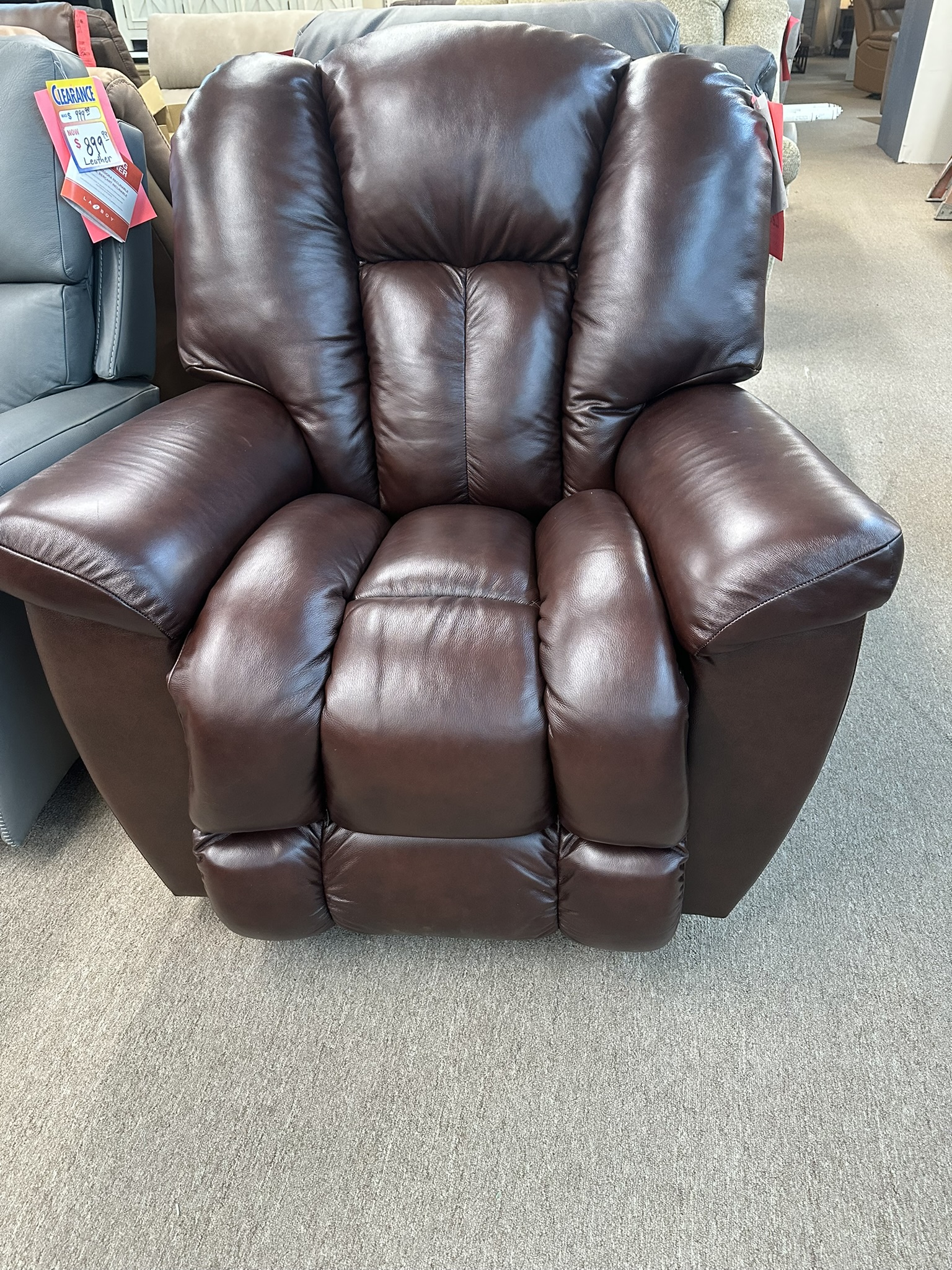 Lazboy 10-582 Maverick Leather LB2062-78 image 1