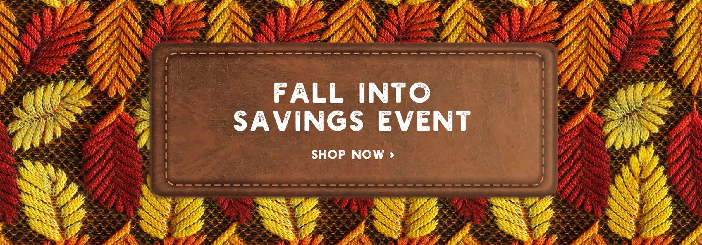 Fall Into Savings Event