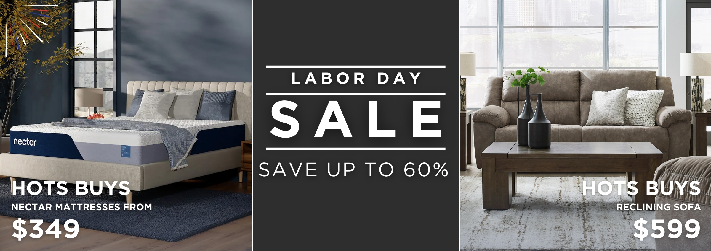 Labor Day Sale - Nectar Mattresses From $349