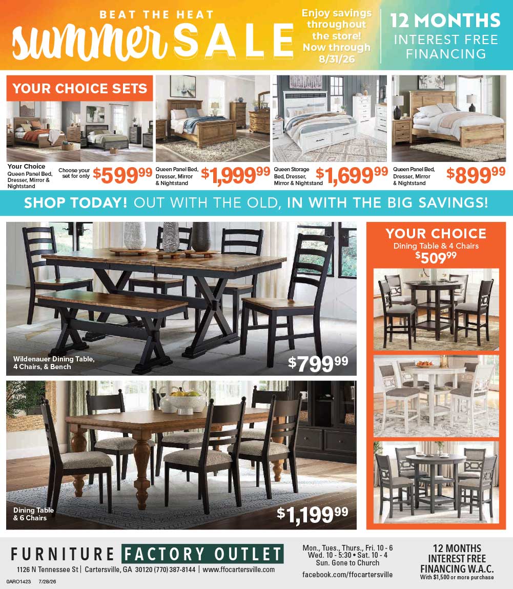 Beat the Heat Summer Sale - Page 2 - Click Above to View Full Sized Ad