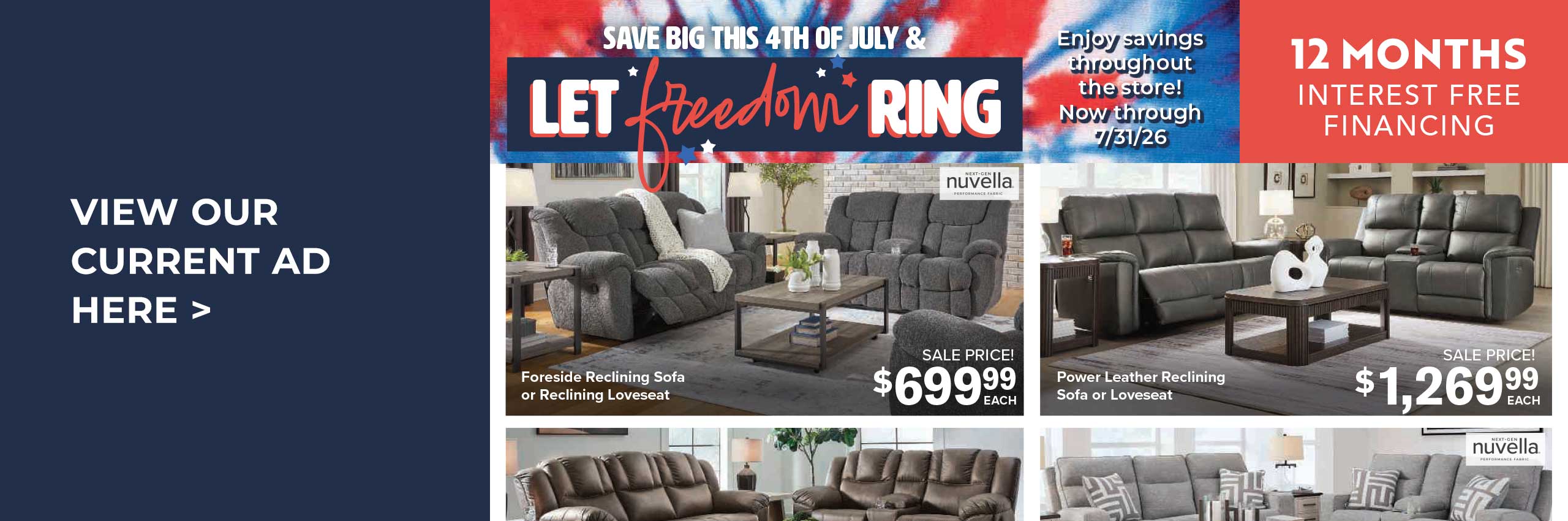 4th of July Savings