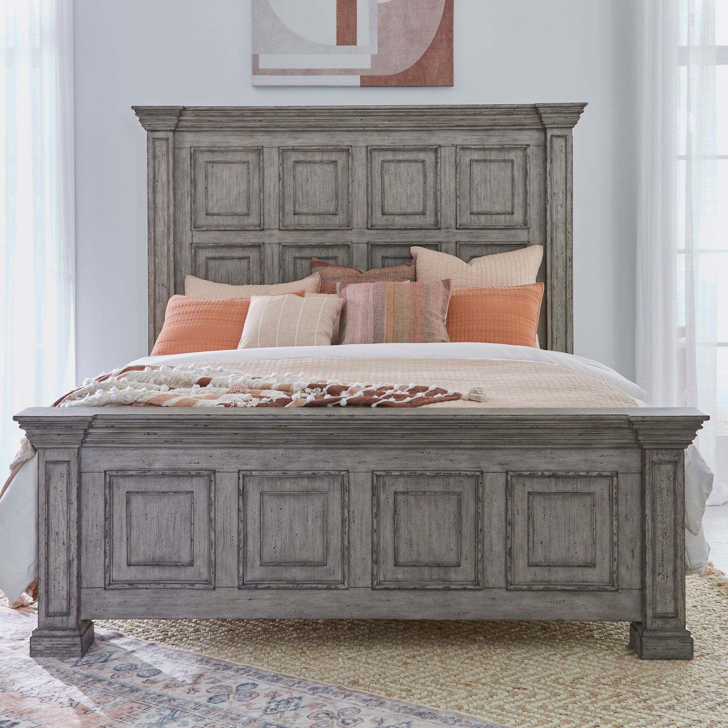 Big Valley King Panel Bed image 1