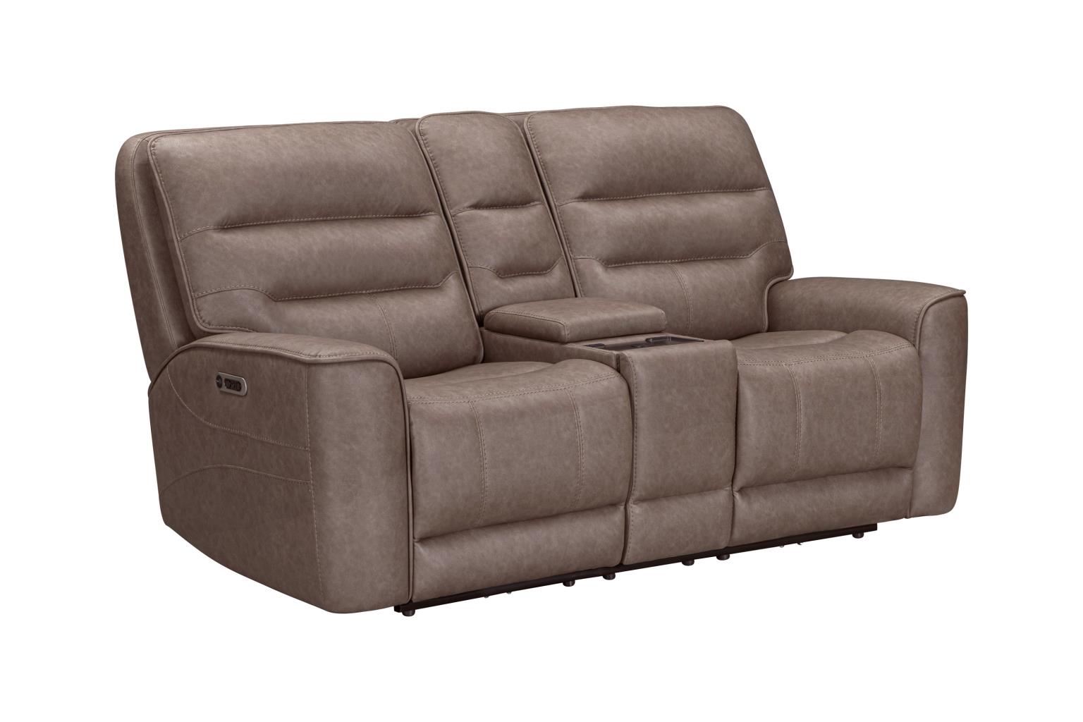Lawson Power Zero Gravity Tilt Console Loveseat P2 image 1
