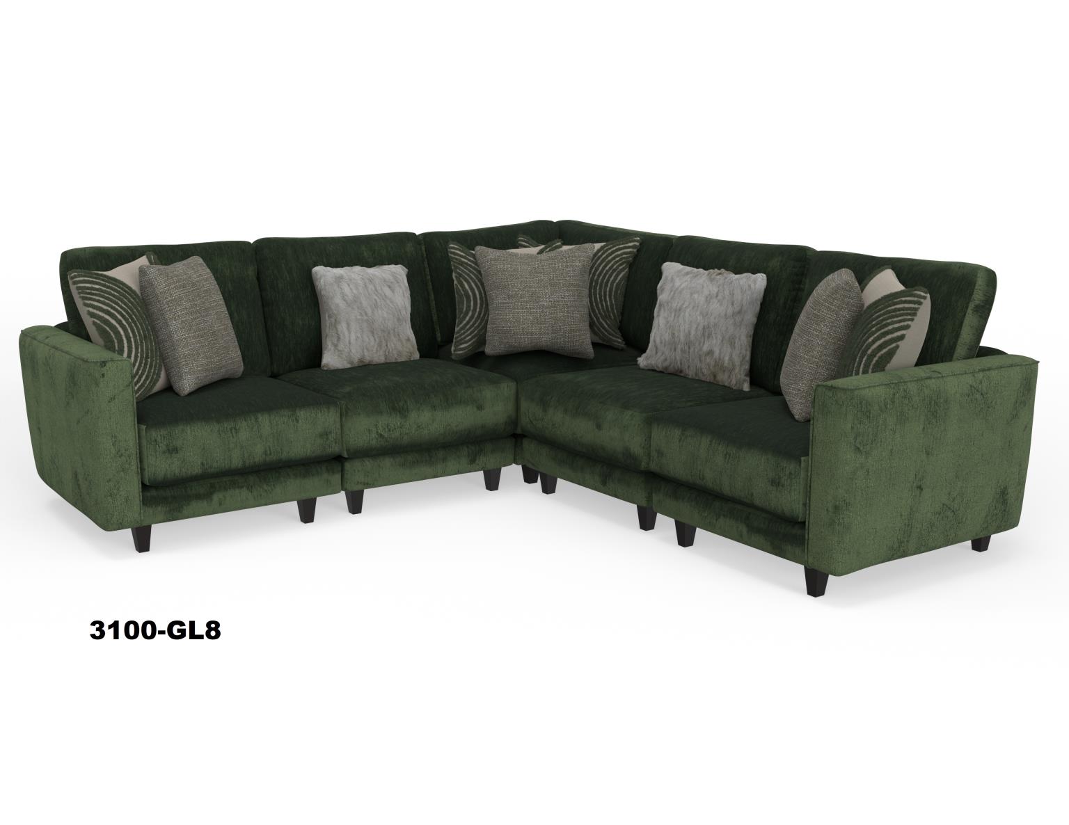 BRECKENRIDGE 5-PIECE SECTIONAL-DISPLAY MODEL image 1