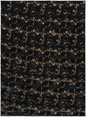 COZY SHIMMER BLACK GOLD RUG 7'9" X 9'9" image 1