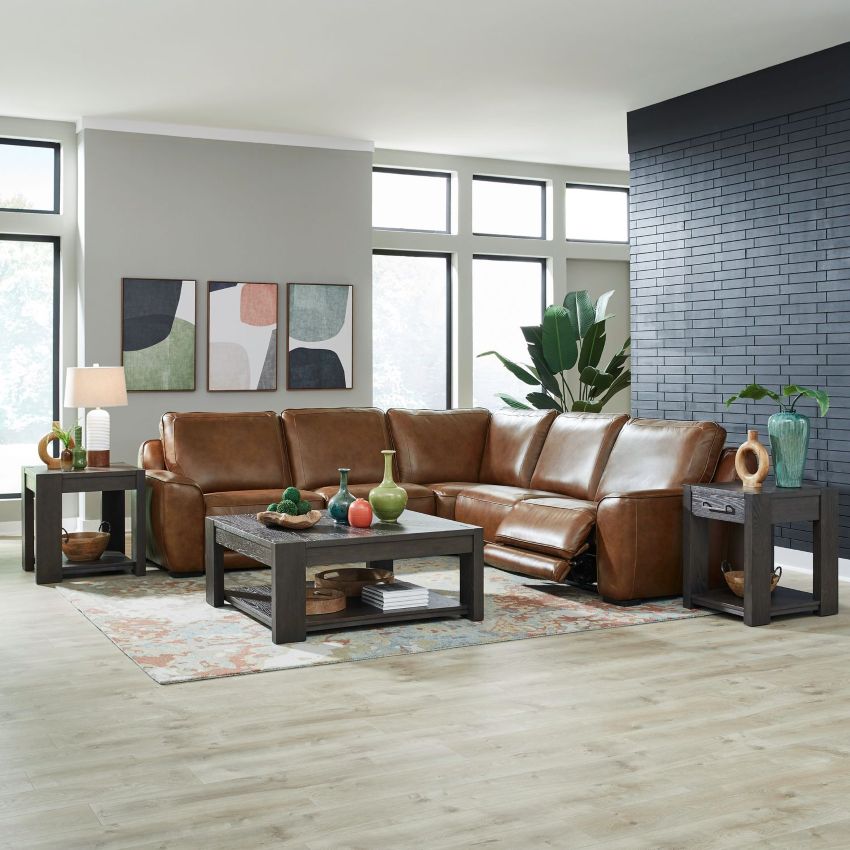 Blake 5-Piece Power Reclining Sectional image 1
