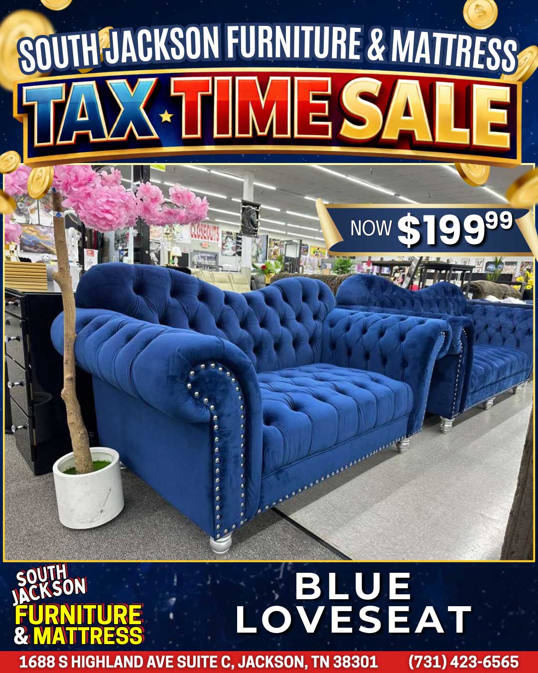 Tax Time Sale at South Jackson Furniture & Mattress