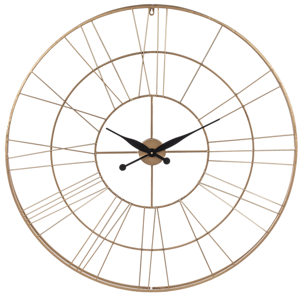 Clock Dynasty Gold Roman Numerals  50" image 1